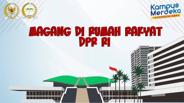 virtual background dari Setjen DPR RI