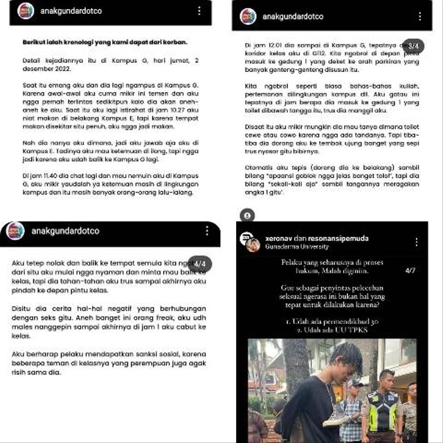 Sumber: Laman Instagram @anakgundardotco dan @xeronav