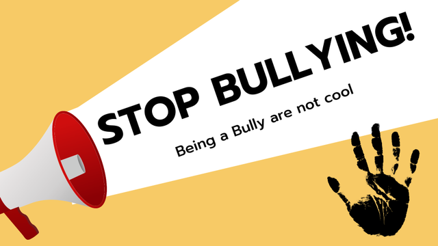 poster stop bullying by canva.com