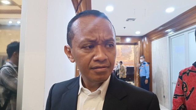 Menteri Investasi/Kepala Badan Koordinasi Penanaman Modal (BKPM) Bahlil Lahadalia di Gedung Nusantara I DPR RI, Rabu (14/12/2022). Foto: Narda Margaretha Sinambela/kumparan