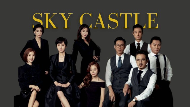 Para pemain utama Drama 'Sky Castle'. Credit to: Canva. 