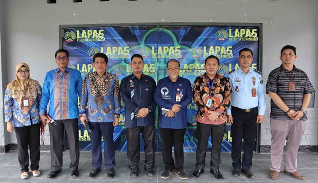 Ombudsman RI Tinjau Langsung Pelayanan Publik Lapas Gorontalo