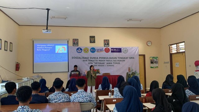 Potret Acara Kkn Fakultas Hukum Mbkm Upn “veteran” Jawa Timur Di Sman 1