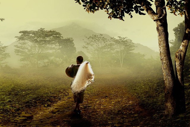 Ilustrasi Contoh Puisi tentang Desa yang Indah. Foto: Pixabay/Herriest.