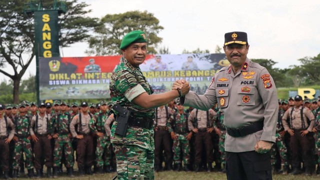 Pangdam Im Tutup Diklat Integrasi Kampus Kebangsaan Tni Polri 2022 Di