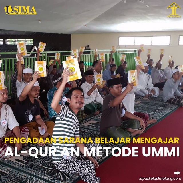 Lapas Kelas I Malang Pengadaan Sarana Belajar Mengajar Al-Qur'an Metode ...