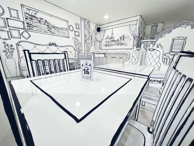 Serasa di Dunia Komik, Cafe Nuno Tawarkan Konsep 2 Dimensi Pertama di Lampung (3)