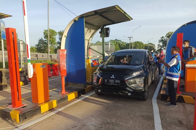 Cegah macet libur Nataru, ada gerbang baru di Tol Cipularang. Foto: Dok. Jasamarga Metropolitan Tollroad