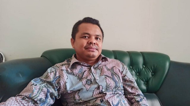 Ketua Komisi Pemilihan Umum (KPU) Kabupaten Blora, Muhammad Khamdun. Saat beri keterangan. (Foto: Dok Istimewa)