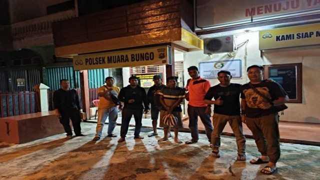 Pelaku penganiayaan di Kabupaten Bengkalis, Riau, dibekuk di Jambi (Istimewa)