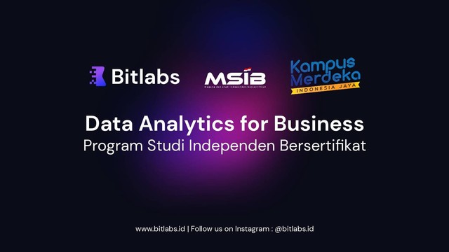 Pengalaman Menarik Belajar Data Analytics For Business Di MSIB Bitlabs ...