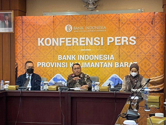 Kepala Perwakilan Bank Indonesia Provinsi Kalimantan Barat, Agus Chusiani. Foto: Teri/Hi!Pontianak