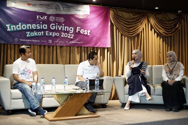 Mengangkat tema “Showing Impact of Giving”, pada Rabu (21/12/2022) Diskusi Ruang Tengah memaparkan bahwasannya Indonesia Giving Fest - Zakat Expo 2022 digelar sebagai wadah untuk berjejaring antara pelaku pengelolaan zakat dan masyarakat luas.