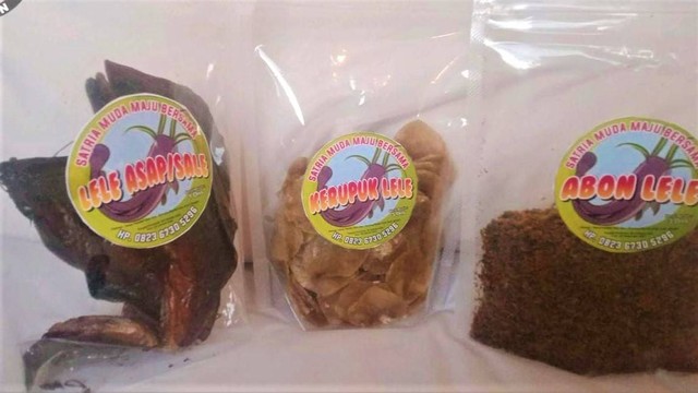 Produk dari lele siap dipasarkan. Foto: dok. Misnadi