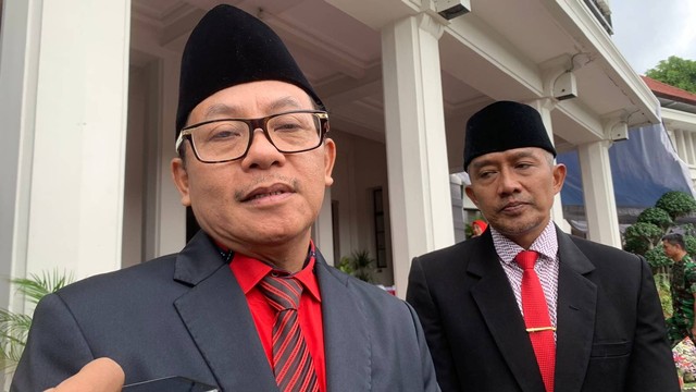 Wali Kota Malang Sutiaji ditemui usai upacara peringatan Haru Bela Negara dan Hari Ibu. Foto / Feni Yusnia