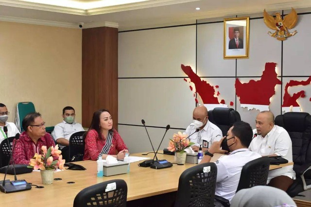 Komisi I DPRD Kalbar kujungi Kemendes PDTT. Foto: Dok. Istimewa