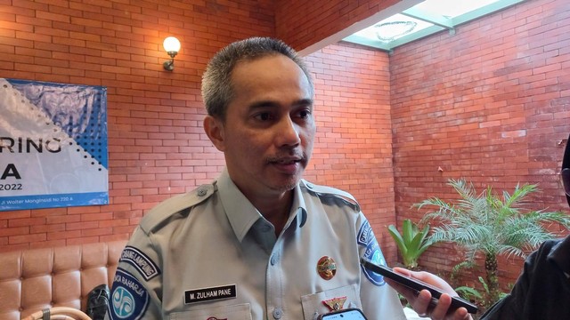 Kepala Cabang PT Jasa Raharja Lampung, M. Zulham Pane. | Foto: Sinta Yuliana/Lampung Geh