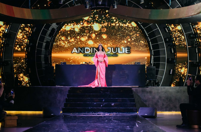 Top 10 Miss Grand International 2022, Andina Julie. Foto: Istimewa