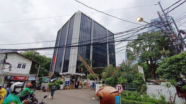 Gedung Tifa, lokasi yang disebut sebagai Kantor PT. Cepat Sehat Indonesia.
 Foto: Aprilandika Pratama/kumparan