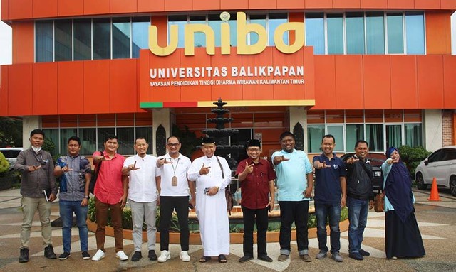 TDA Balikpapan Silaturahmi dengan Rektor Uniba. dok