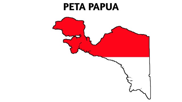 Peta Papua. Sumber gambar: dokumen pribadi