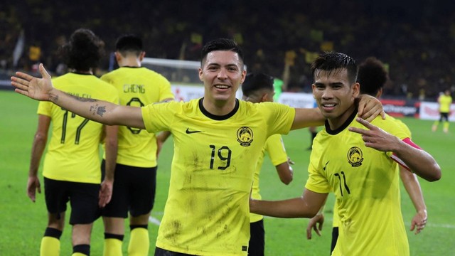 Malaysia vs Laos di Piala AFF 2022, di Stadion Bukit Jalil Malaysia, Sabtu (24/12/2022). Foto: Twitter/@FAM_Malaysia