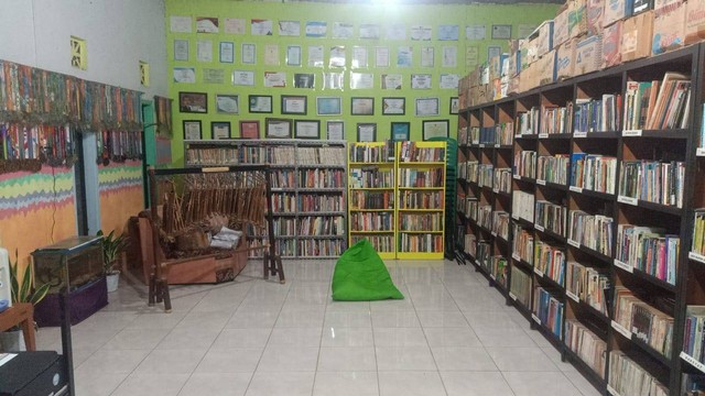 Kondisi terkini Perpustakaan Anak Bangsa. Foto: Dok. Pribadi