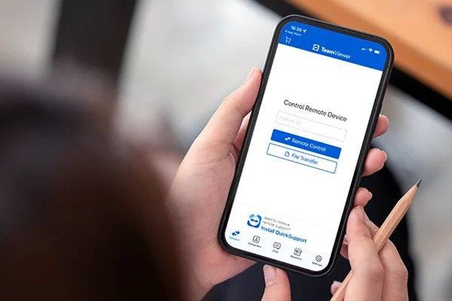 Ilustrasi cara menggunakan TeamViewer. Foto: TeamViewer