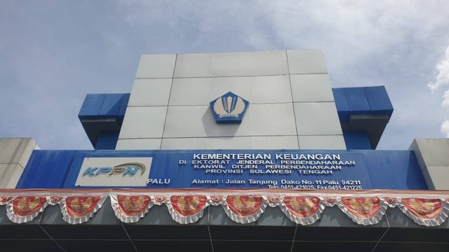 Kantor Wilayah Direktorat Jenderal Perbendaharaan Provinsi (DJPb) Sulawesi Tengah. Foto: Tim PaluPoso