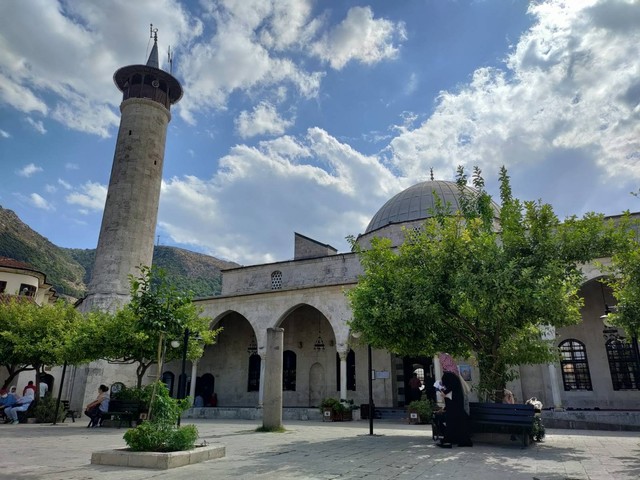 Masjid Habib An-Najr setelah dibangun kembali oleh Ottoman sejak tahun 1853. Foto: Rizqan Kamil untuk acehkini