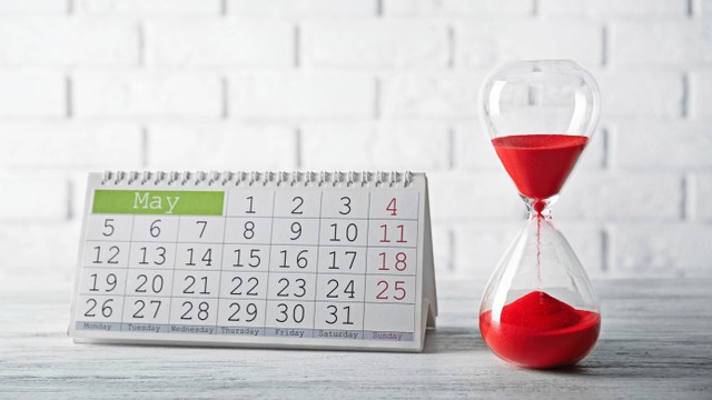 Ilustrasi kalender. Foto: Africa Studio/Shutterstock.