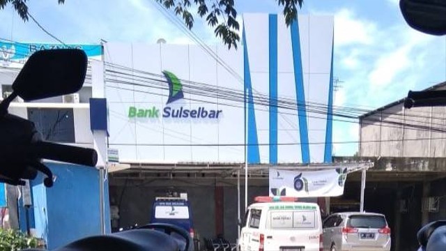 Kantor Bank Sulselbar Cabang Mamuju. Foto: Dok. SulbarKini