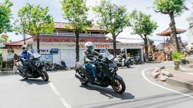 Ilustrasi pengendara bermotor. Foto: Yamaha Indonesia