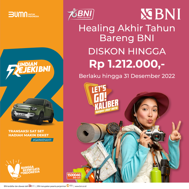 Sederet Program Promo Akhir Tahun Dari BNI Di Libur Nataru | Kumparan.com