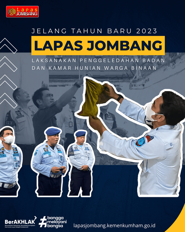 Jelang Tahun Baru 2023, Lapas Jombang Kanwil Kemenkumham Jatim ...