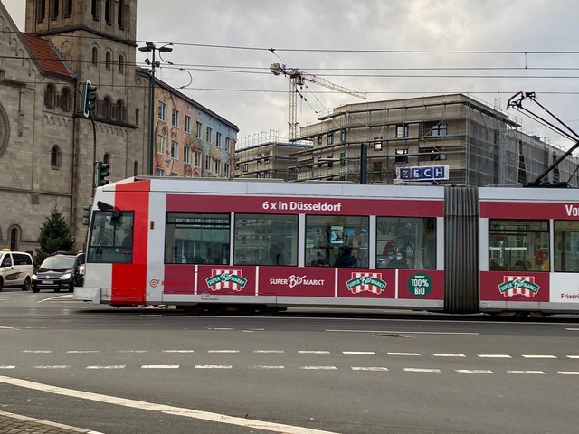 Tram di Kota Dusseldorf (Dokumen pribadi)