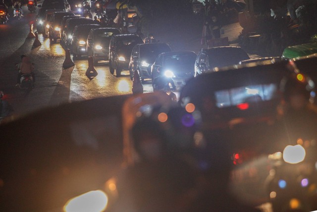 Ilustrasi macet di jalur puncak, Bogor. Foto: Yulius Satria Wijaya/ANTARA FOTO