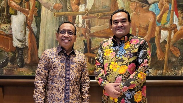 Bupati Blora Arief Rohman, saat bertemu Menteri Sekretaris Negara (Mensesneg) Prof Dr Pratikno MSoc Sc, di Jakarta. Jumat (30/12/2022) (Foto: Dok Istimewa)