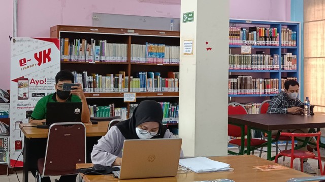 Suasana Perpustakaan Kota Yogyakarta. Foto: istimewa