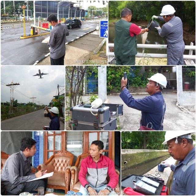 PPLH IPB University Monitor Lingkungan Bandara Halim Perdana Kusuma