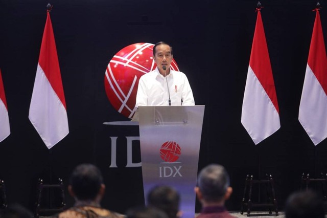Presiden RI Buka Perdagangan Bursa Efek Indonesia Tahun 2023