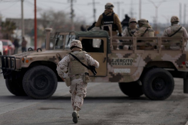 Ilustrasi militer Meksik. Foto: Herika Martinez/AFP