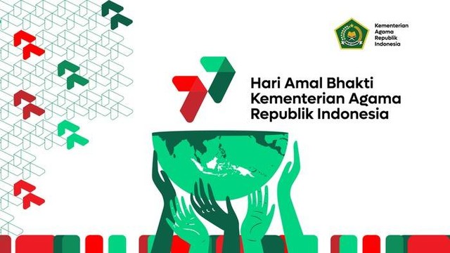 Ilustrasi logo Hari Amal Bakti. Foto: kemenag.go.id