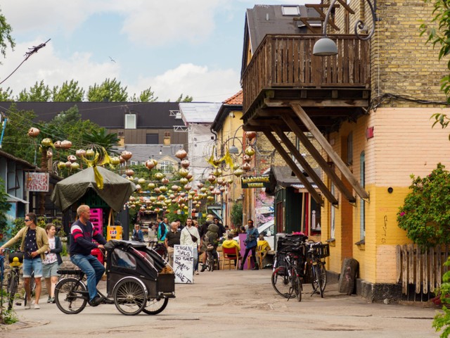 Ilustrasi Christiania di Denmark. Foto: Nowaczyk/Shutterstock