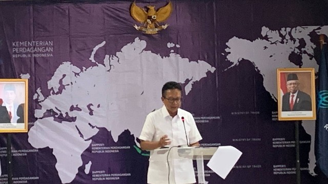 Plt. Kepala Bappebti Didid Noordiatmoko di acara Bappebti Outlook 2023, Kantor Bappebti, Jakarta, Rabu (4/1/2023). Foto: Nabil Jahja/kumparan
