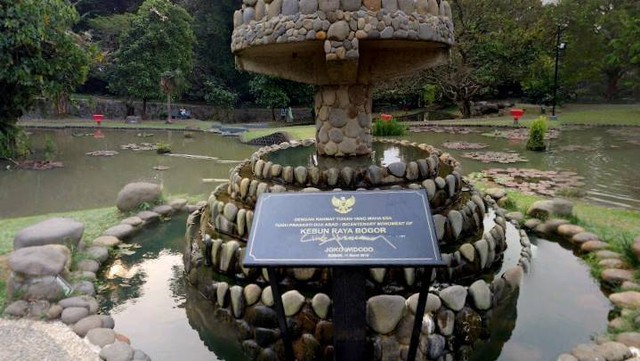 HTM Kebun Raya Bogor weekend dan weekday, foto: Google street view