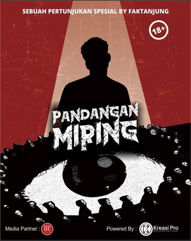 Tanjung, komika asal Pontianak gelar show tunggal bertajuk 'Pandangan Miring'. Foto: Dok. Istimewa