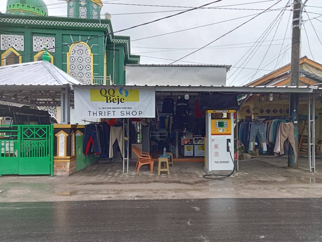 QQ Beje salah satu thrift shop yang berasal dari Bangka Belitung. Sumber : Dokumentasi pribadi
