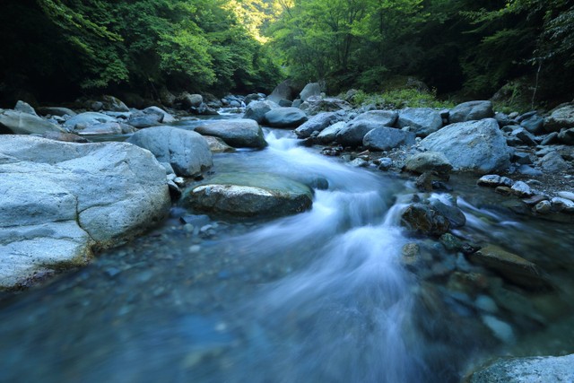 Ilustrasi Puisi tentang Sungai yang Menenangkan. Foto: Unsplash/Kazuend.