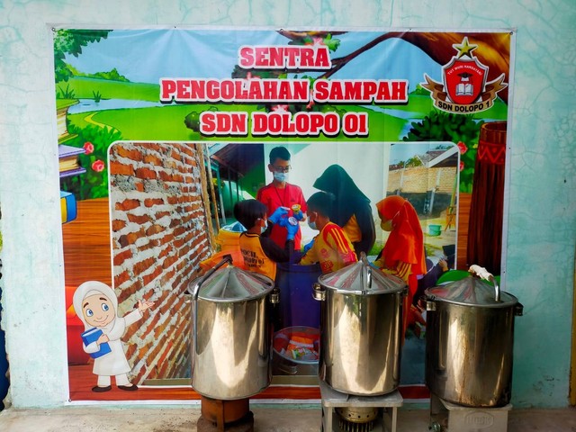 Projek Penguatan Profil Pelajar Pancasila di SDN Dolopo 01 Madiun(Sumber : dokpri)